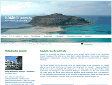 Tablet Screenshot of kastelli.de
